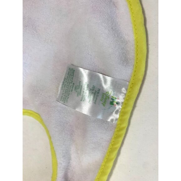 Disney Baby Drool Feeding Bibs One Size Strawberries Apple Fruit Terry Cloth - Picture 4 of 4